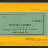 Colliery, Schuylkill County.