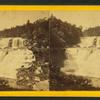 Lower Falls of the Wallenpaupack, from Cromwell’s Ledge.