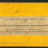 Lower Falls of the Wallenpaupack, from Cromwell’s Ledge.