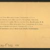 Mining coal three miles under ground, Pennsylvania, U.S.A.