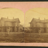 Two story frame house.