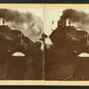 Pres. Elect McKinley going to the White House - passed York 8 AM Mch 2nd 1897. He was in 2nd car from engine.