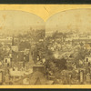 The ruins of Chambersburg from the Market House, looking southward ...