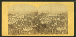 The ruins of Chambersburg from the Market House, looking southward ...