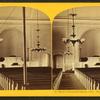Interior Moravian Church, 1867. (Pulpit.) [Bethlehem, Pa.]