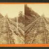 From Quakake. [View of railroad tracks.]