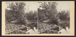 View on Broadhead's Creek, vicinity of Delaware Water Gap, Pennsylvania.
