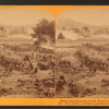From the Panorama of the Battle of Gettysburg. Gen Gibbon's Brigade repelling Pickett's Charge.