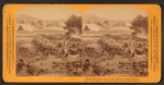 From the Panorama of the Battle of Gettysburg. Gen Gibbon's Brigade repelling Pickett's Charge.