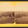 View of Gettysburg from the Artesian well.