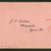 Furniture and coffin store, church, Girard, Pennsylvania.