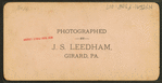 Workers posing in front of a factory, Girard, Pennsylvania.