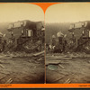 The Johnstown calamity. In the path of ruin.