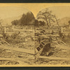 A sad scene in ‘God’s Acre.’ A view of the Sandyville Cemetery up Stony Creek.