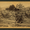 A sad scene in ‘God’s Acre.’ A view of the Sandyville Cemetery up Stony Creek.