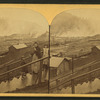A view taken from the stairway to Prospect Hill.