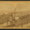 A view taken from the stairway to Prospect Hill.