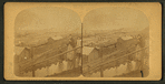 A view taken from the stairway to Prospect Hill.
