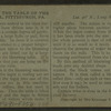 Steel ingot on the "table" of the "blooming" mill, steel works, Pittsburg, Pa., U.S.A.