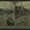 Modern steel plant along the Monongahela River, Pittsburg, Pa., U.S.A.