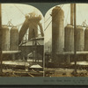 Hot blast stoves of a blast furnace, Pittsburg, Pa., U.S.A.