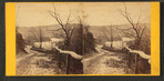 View between Lover's Leap and White House, Neversink Mountain.
