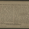 Breaking and loading coal in mines after a blast has knocked it down, Scranton, Pa., U.S.A.