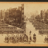 Military parade, Con. Centennial, Philadelphia, Penn., 1887.