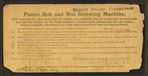 Patent bolt and nut screwing machine. Wm. Sellers & Co., Philadelphia, U.S.