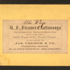 The ways. U.S. Steamer Chattanooga. Hull by Cramp & Sons, machinery by Merrick & Sons, Philadelphia.