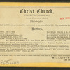 Christ Church (Protestant Episcopal), Philadelphia.