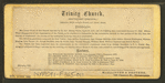 Trinity Church, (Protestant Episcopal). Catharine Street, between Second and Third Streets, Philadelphia.
