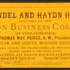 Handel and Haydn Hall, occupied by the Union Business College of Philadelphia.