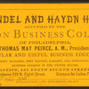 Handel and Haydn Hall, occupied by the Union Business College of Philadelphia.