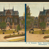 A campus view, University of Pennsylvania, Philadelphia, Pa.