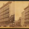 La Pierre House, Academy of Natural Science, and Union League, Broad Street, below Chestnut.