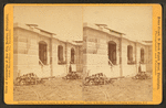 New city building, Philadelphia. Views of construction in sub-basement. No. 7. July 1874.