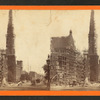 Cor. Broad and Arch Sts., Philadelphia. Building the Masonic Temple.
