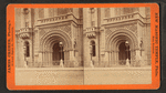 New Masonic Temple, Philadelphia. Main entrance.