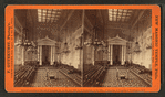 New Masonic Temple, Philadelphia. Grand Lodge room, east.