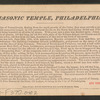 New Masonic Temple, Philadelphia. Norman room, east.