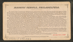 New Masonic Temple, Philadelphia. Norman room, east.