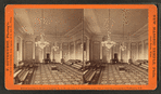 New Masonic Temple, Philadelphia. Ionic room, west.