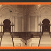 New Masonic Temple, Philadelphia. Grand stair way to Main Hall.