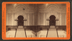 New Masonic Temple, Philadelphia. Grand stair way to Main Hall.