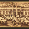 The large dining room.