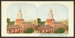 Independence Hall, where Declaration of Independence was signed in 1776, Philadelphia, Pa.