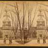 Rear of Independence Hall. (With two boys on tricycles.)