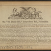 Old Liberty Bell, 1776.
