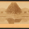 Philadelphia, Fairmount Park. Sunken Garden reflected.